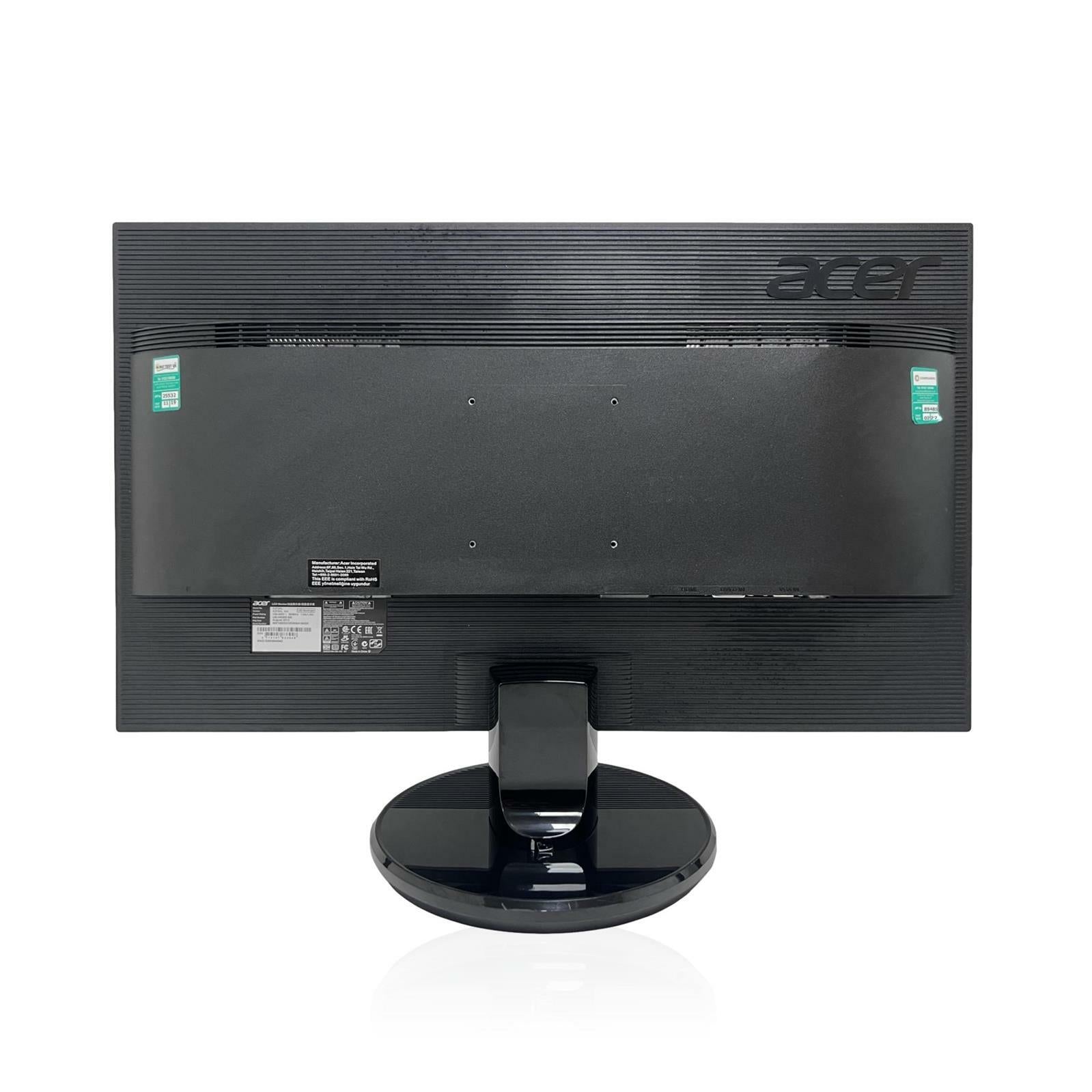 ACER K272HL 27" LED FHD (1080p) Monitor w/ Stand - GRADE A - IT Resale