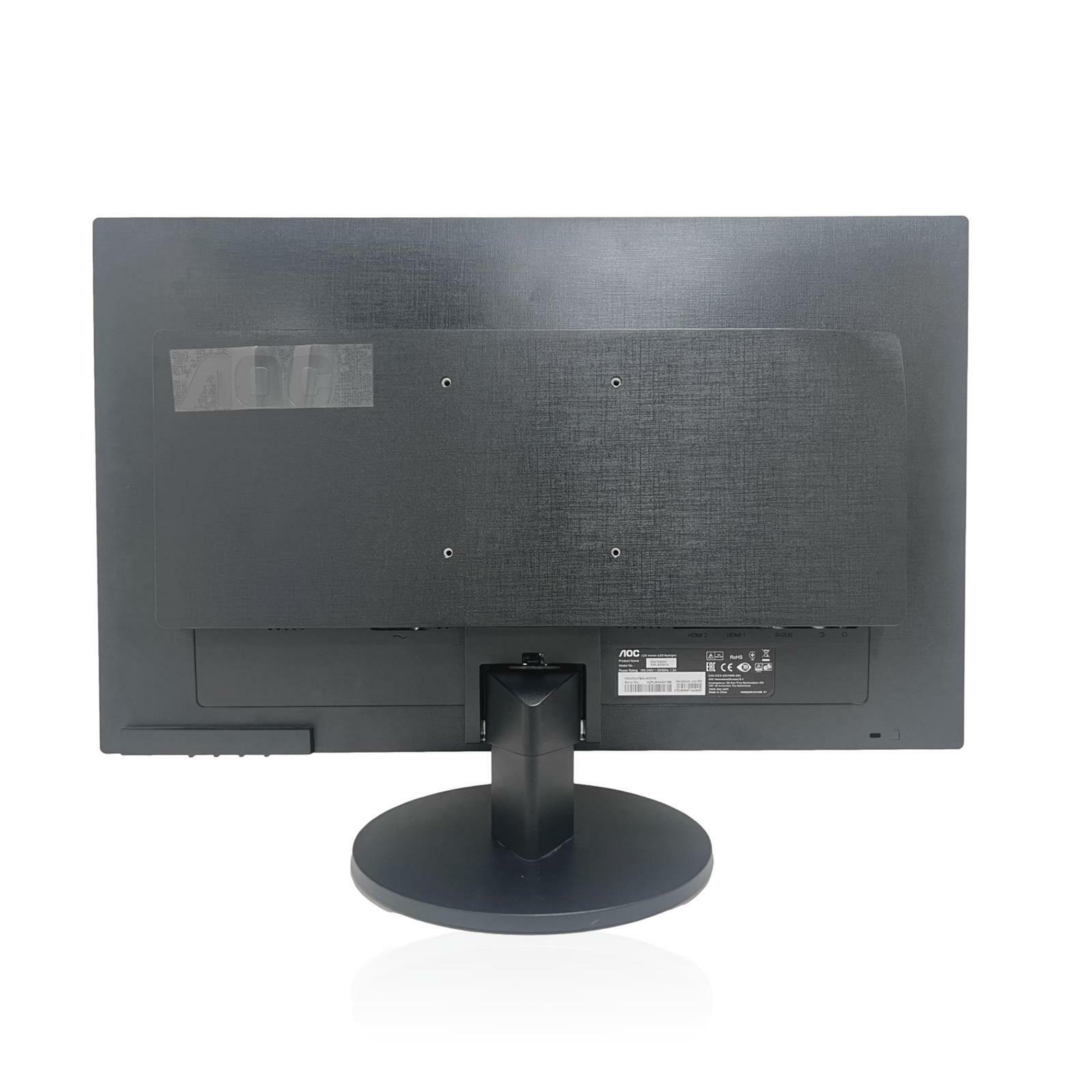 AOC M2470SWH 24" SuperMVA FHD (1080p) Monitor w/ Stand - GRADE A - IT Resale