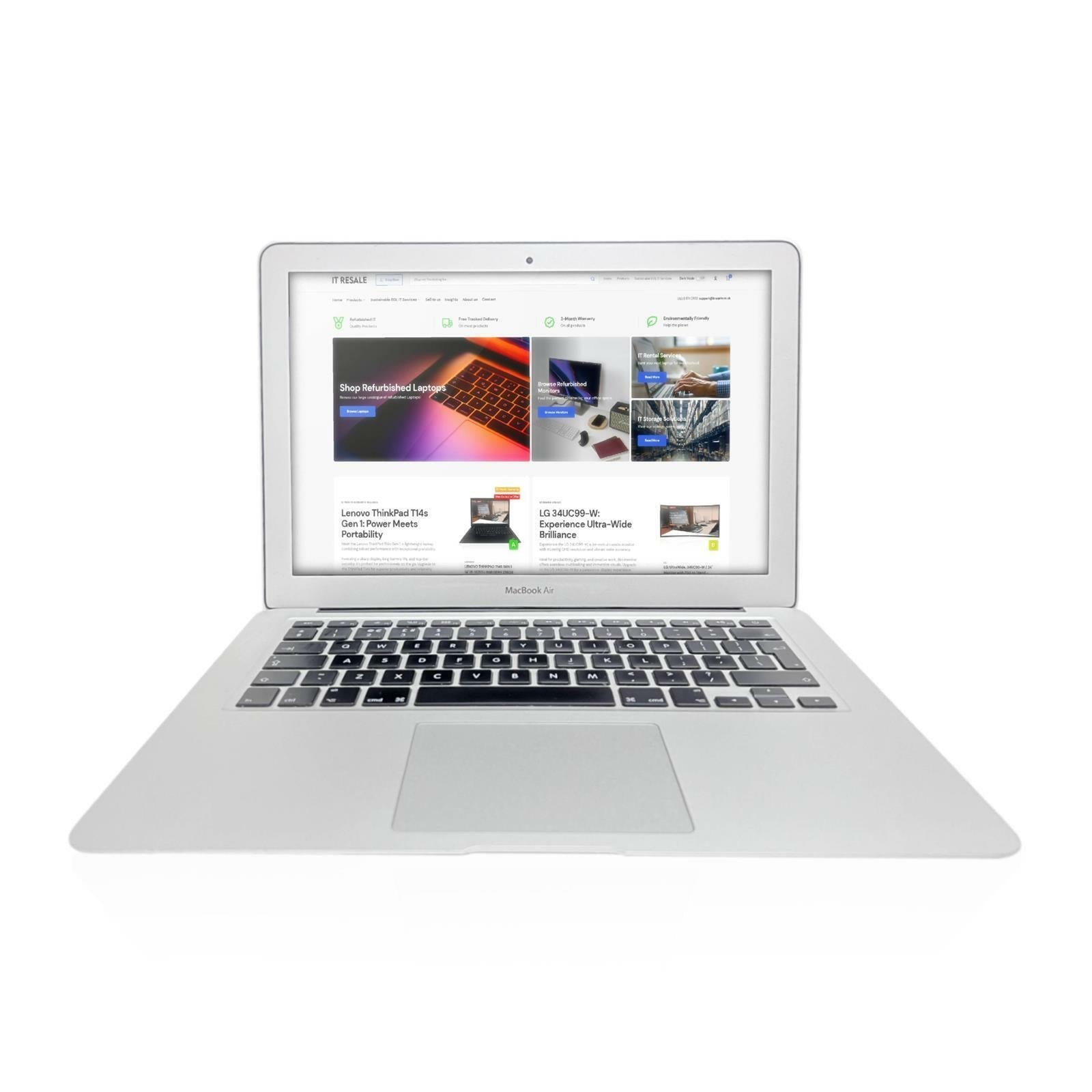 APPLE MACBOOK AIR 6,2 /13"/ i5 - 4250U / 8GB / 121GB / Catalina / Laptop - GRADE C - IT Resale