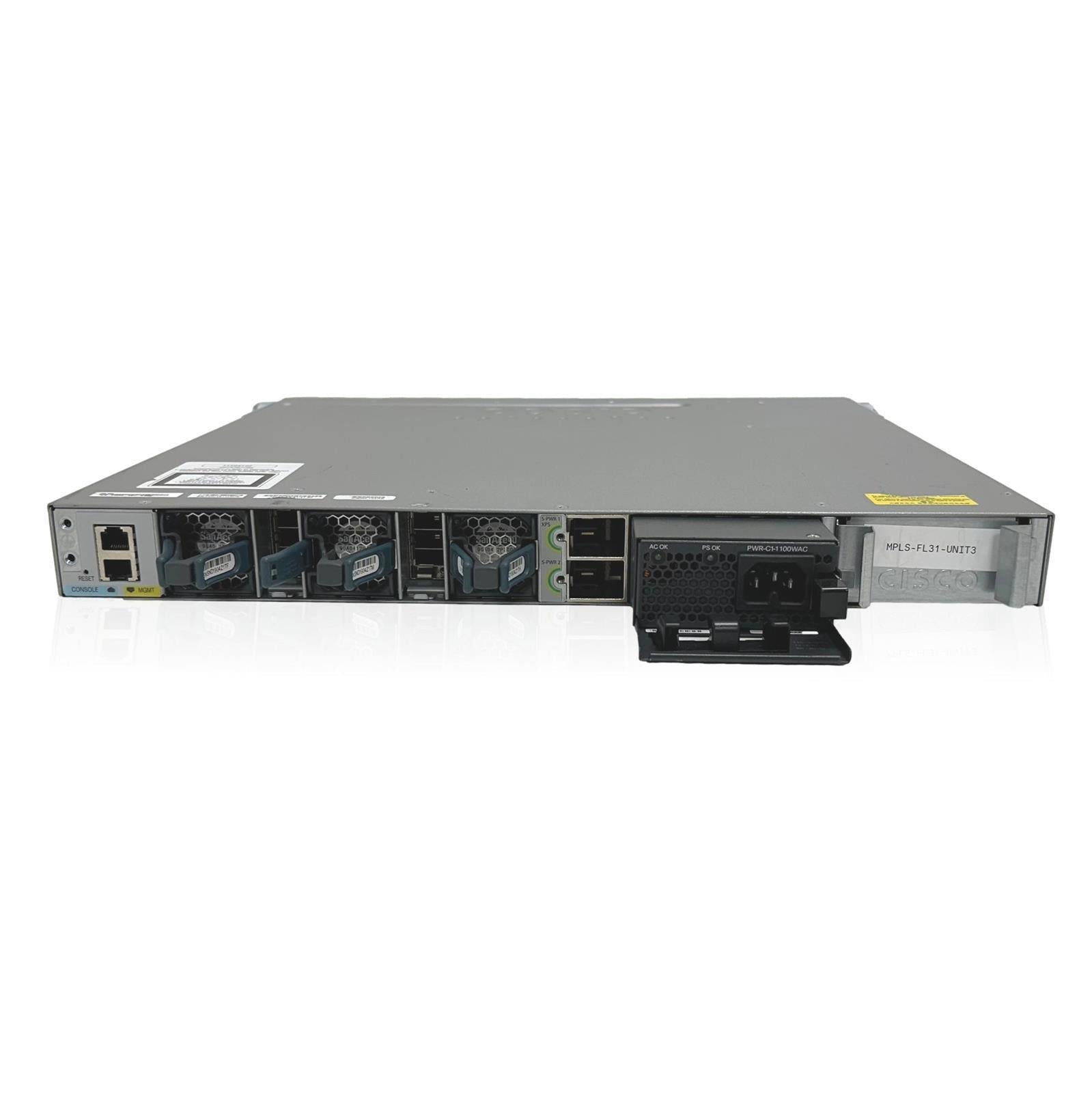 CISCO Catalyst 3800 Series WS - C3850 - 48U - S V03 56 Managed Switch - A - IT Resale