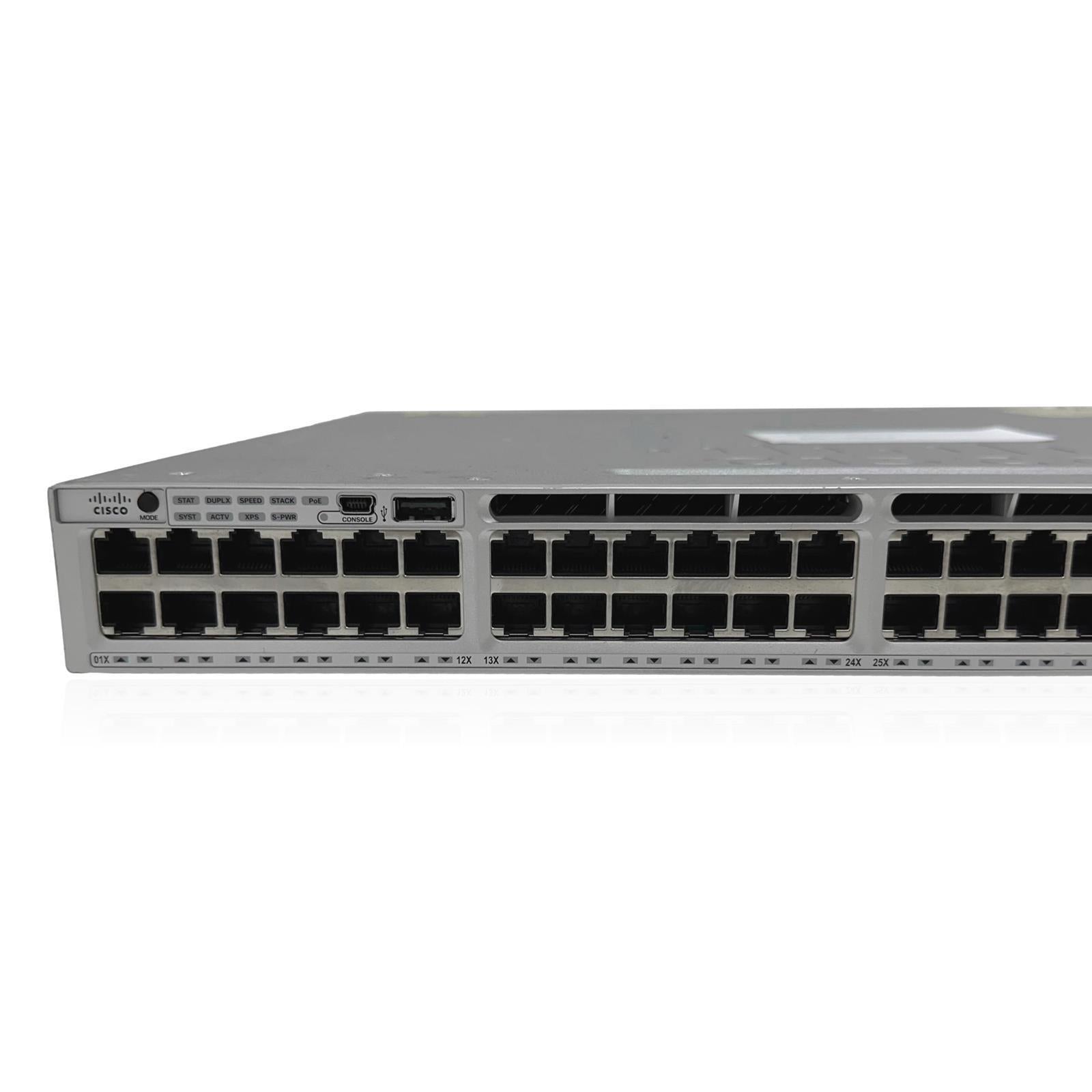 CISCO Catalyst 3800 Series WS - C3850 - 48U - S V06 56 Managed Switch - GRADE A - IT Resale