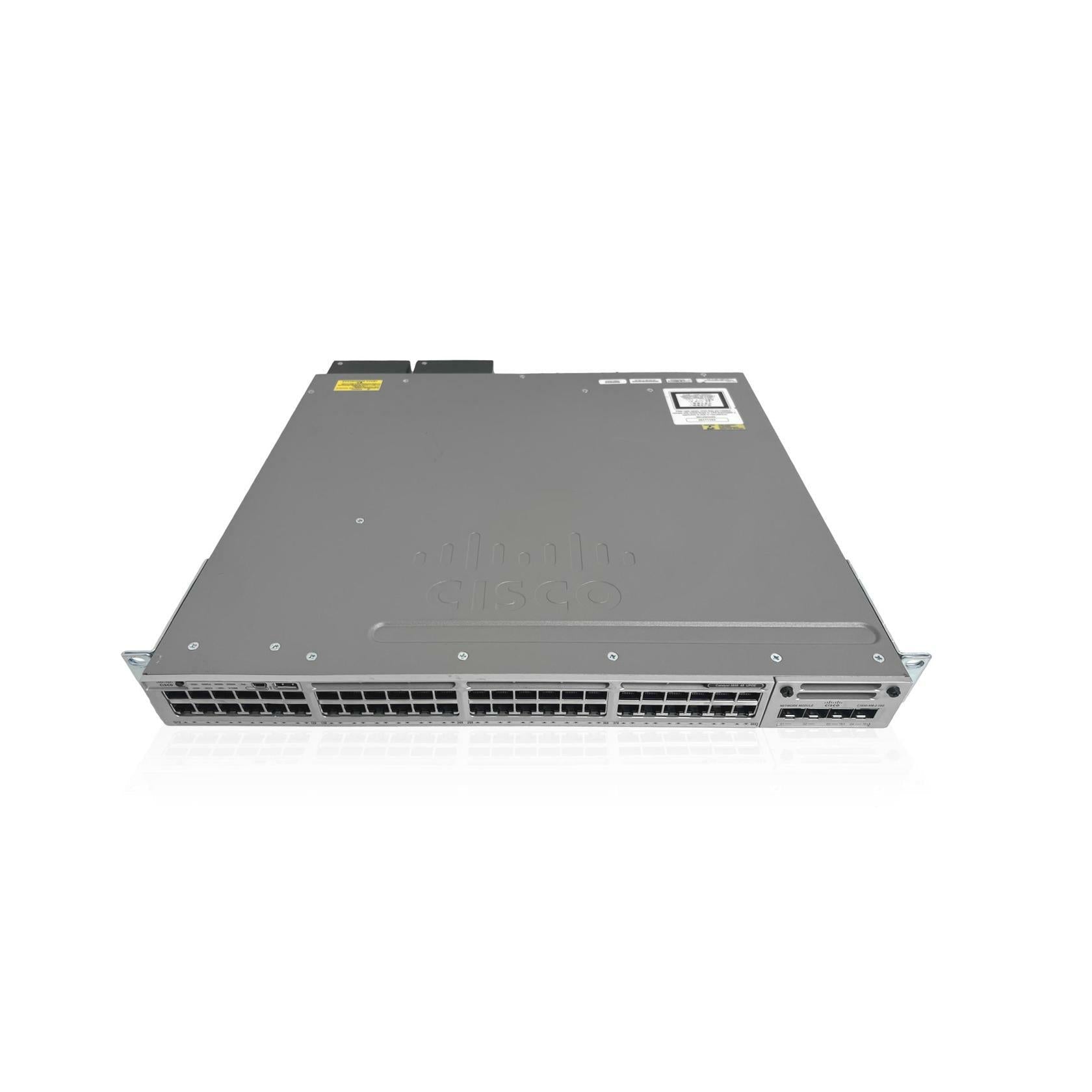 Cisco Catalyst 3850 WS - C3850 - 48U - S 48 - Port PoE+ Gigabit Managed Rackmount Switch - IT Resale