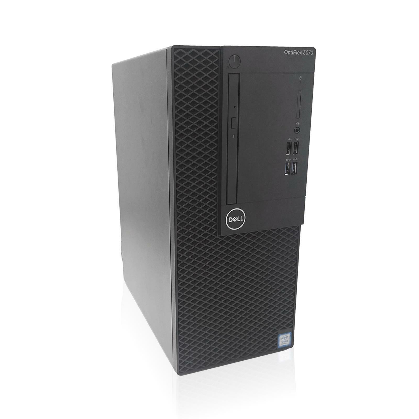 DELL OPTIPLEX 3070 i5 - 9500 8GB DDR4 256GB NVMe Win11 Pro Desktop - GRADE A - IT Resale