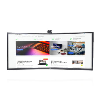 Dell UltraSharp U3417W 34 inch WQHD 3440x1440 HDMI Curved Monitor - IT Resale