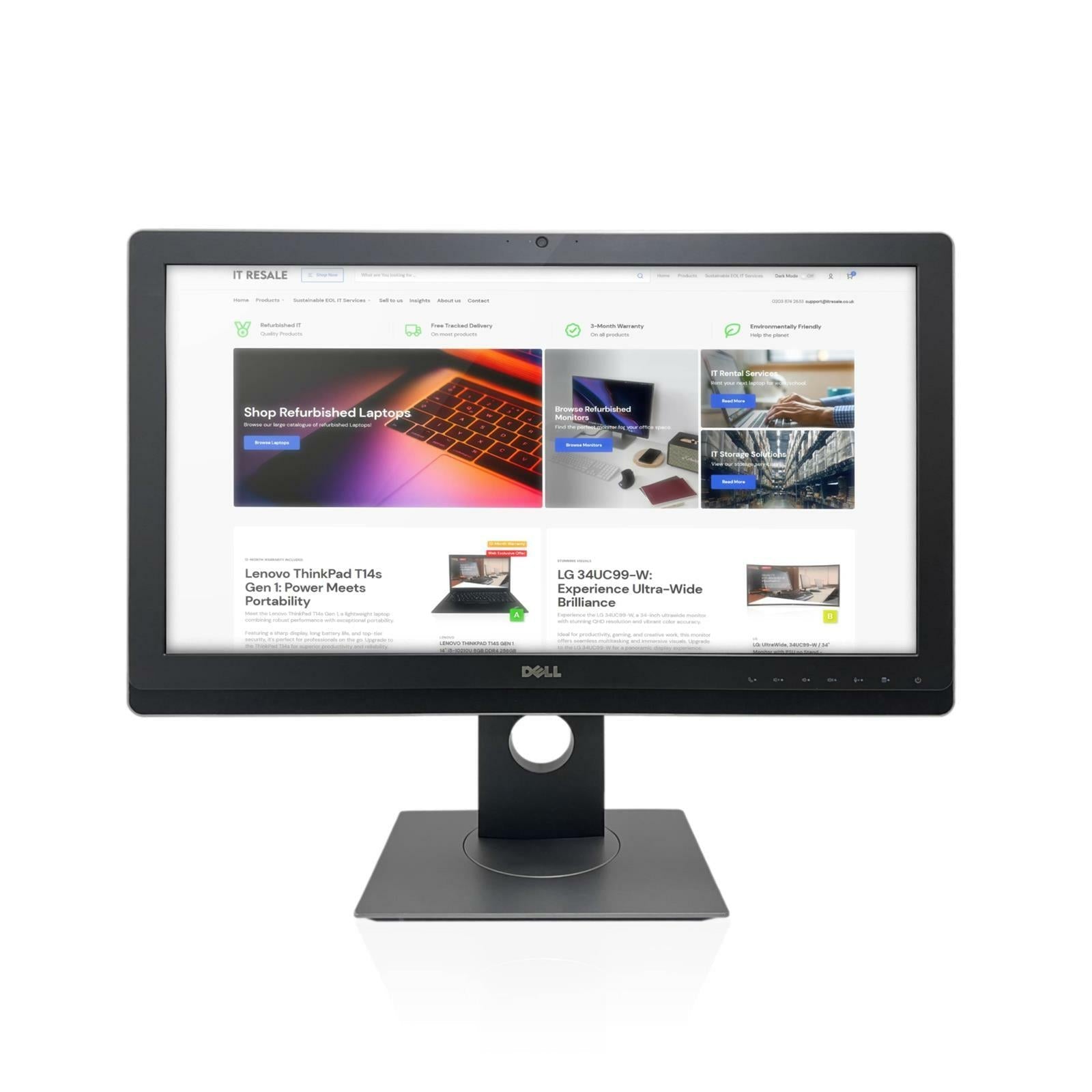 DELL: UZ2315HF / 23" Monitor + Stand - GRADE A - IT Resale