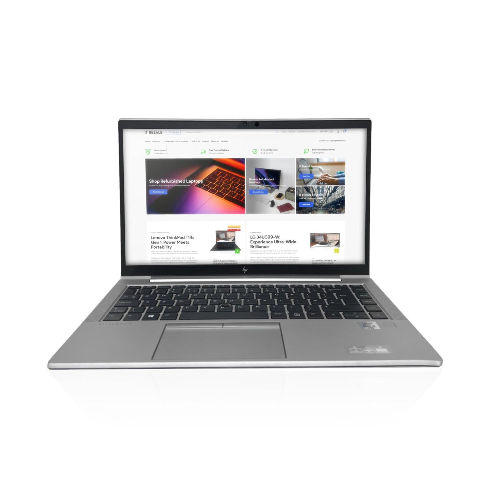 HP EliteBook 840 G7 14" i5 16GB 256GB NVMe Windows 11 G - Battery Laptop - B - IT Resale