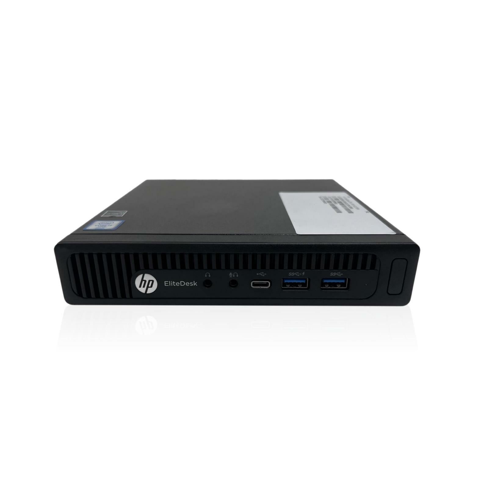 HP ELITEDESK 800 G2 DM 35W i7 - 6700T 16GB DDR4 256GB Win10 Pro Desktop - GRADE A - IT Resale