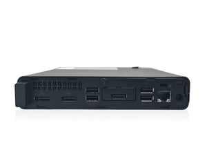 HP ELITEDESK 800 G4 DM 35W i7 - 8700T 16GB DDR4 256GB NVMe Win11 Desktop - GRADE A - IT Resale