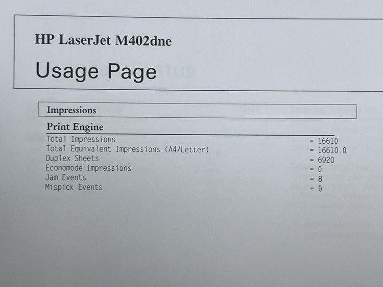 HP M402DNE (C5J9A1) Mono Printer Ink Low - GRADE A - IT Resale