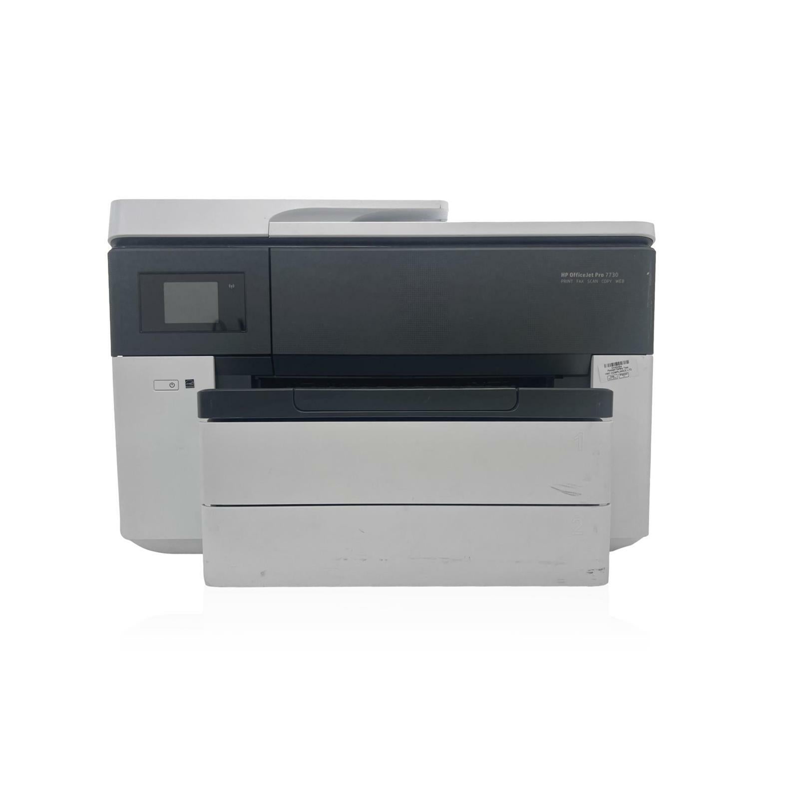 HP: OFFICEJET PRO 7730 / Colour / (INK: New) / Printer - GRADE A - IT Resale