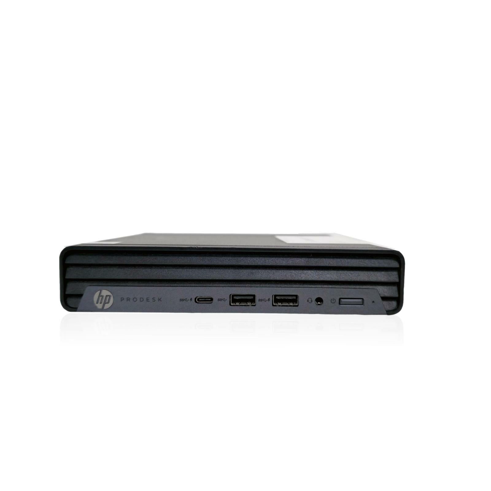 HP PRODESK 400 G6 DM i5 - 10500T @ 2.30GHz 16GB DDR4 256GB NVMe Win11 - GRADE A - IT Resale