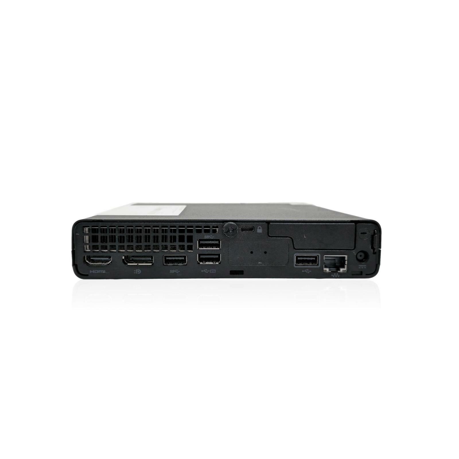 HP PRODESK 400 G6 DM i5 - 10500T @ 2.30GHz 16GB DDR4 256GB NVMe Win11 - GRADE A - IT Resale