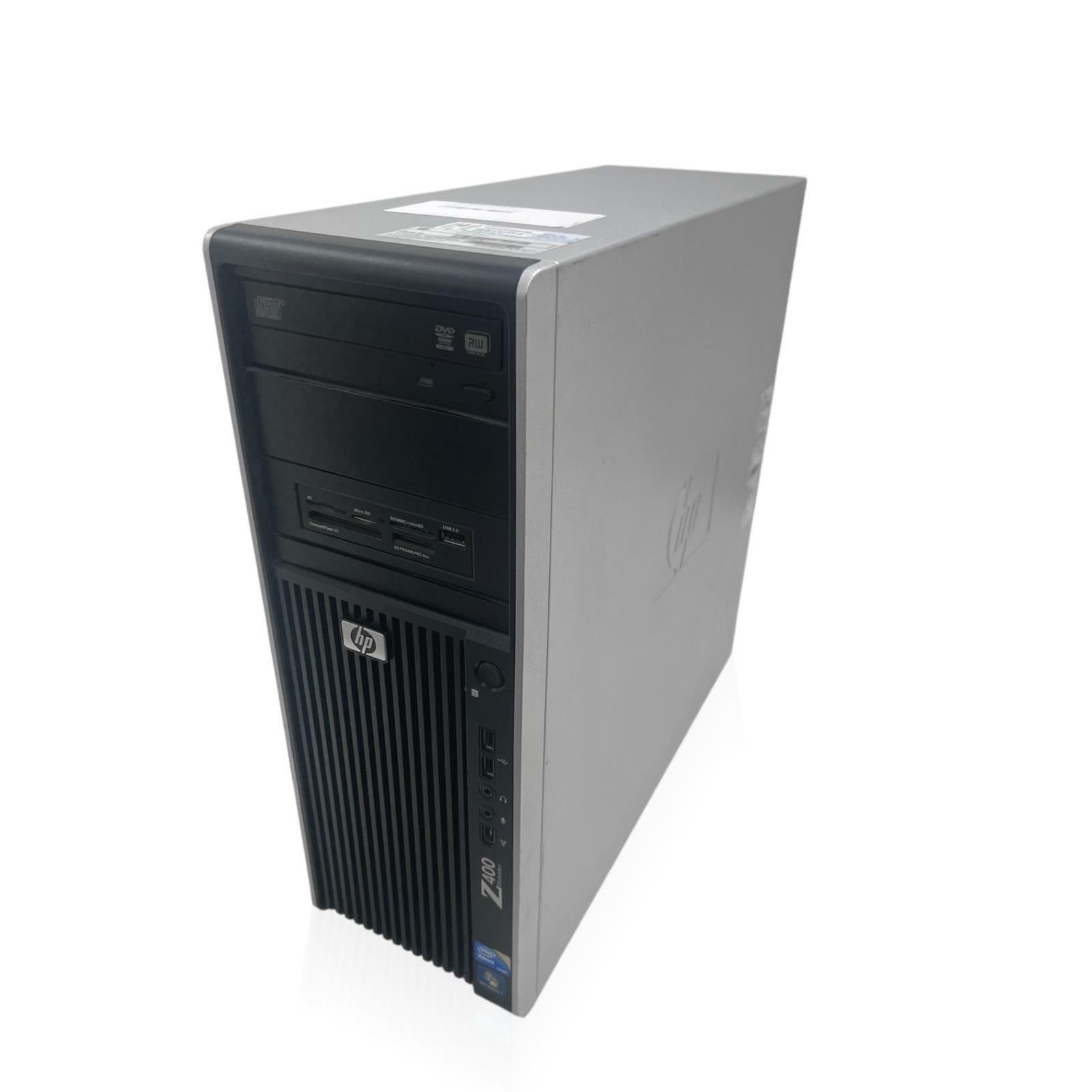 HP: Z400 WORKSTATION / Xeon W3550 / 24GB / 1TB / Win10 / Workstation - GRADE A - IT Resale