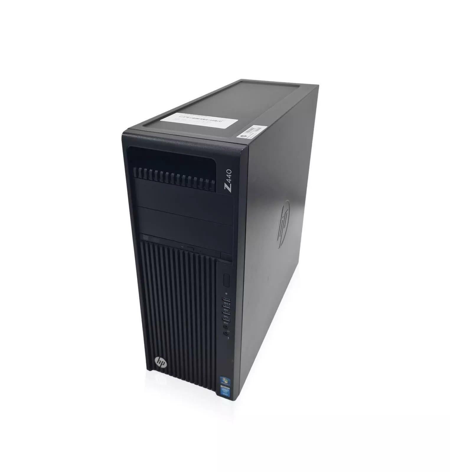 HP Z440 Xeon E5 - 1650 v3 @3.50GHz 32GB DDR4 4TB HDD Win10 Workstation - GRADE A - IT Resale