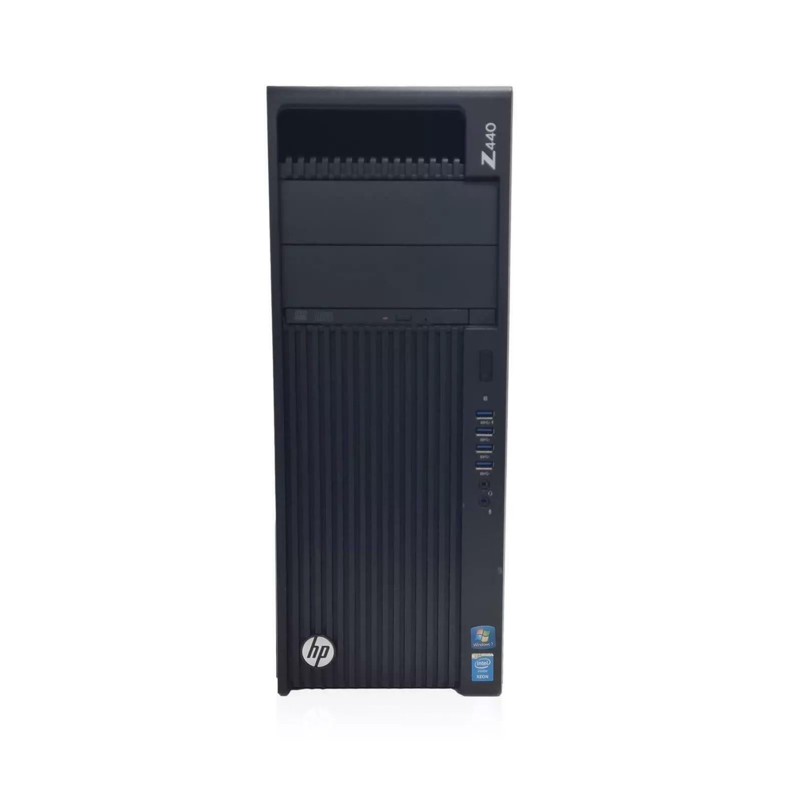 HP Z440 Xeon E5 - 1650 v3 @3.50GHz 32GB DDR4 4TB HDD Win10 Workstation - GRADE A - IT Resale