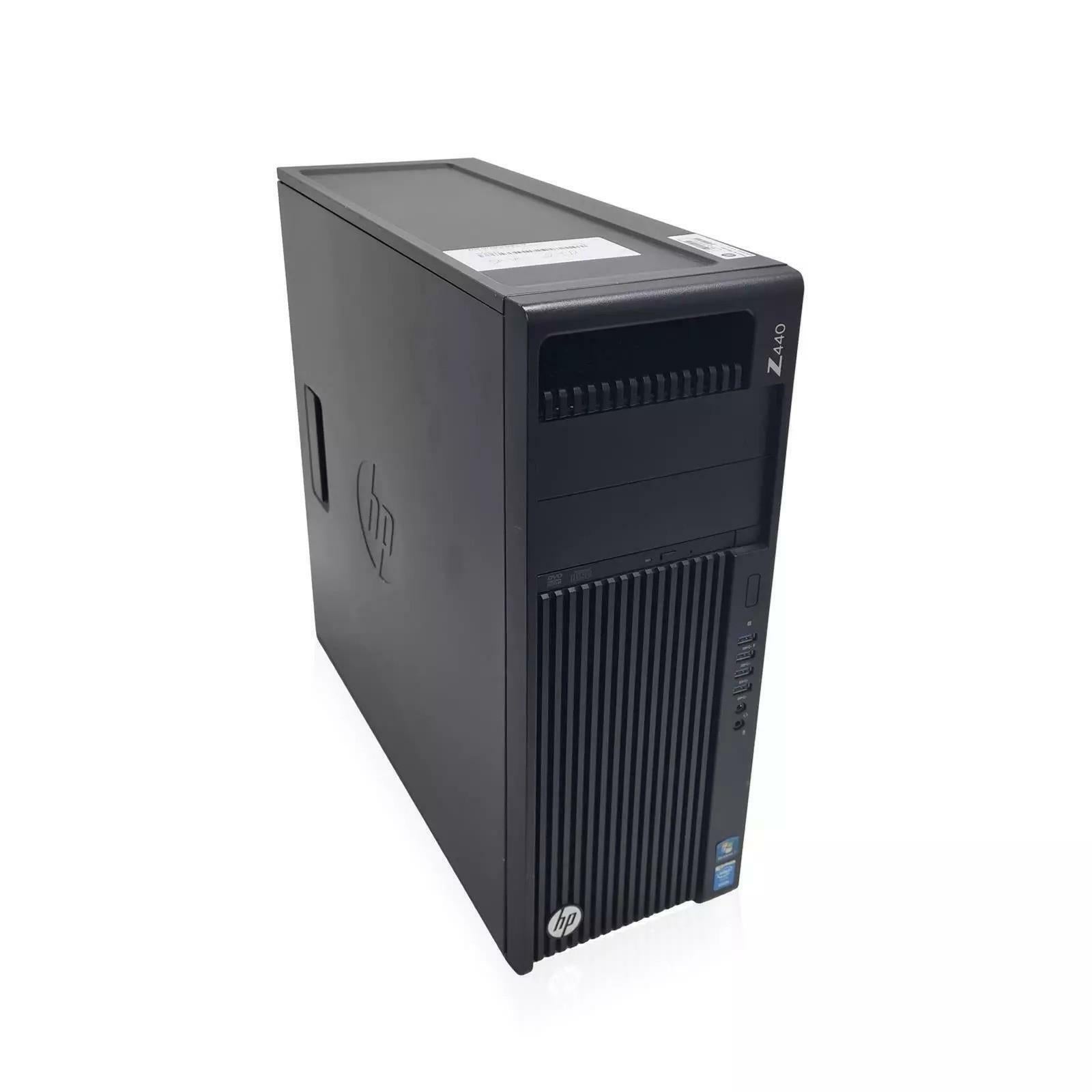 HP Z440 Xeon E5 - 1650 v3 @3.50GHz 32GB DDR4 4TB HDD Win10 Workstation - GRADE A - IT Resale