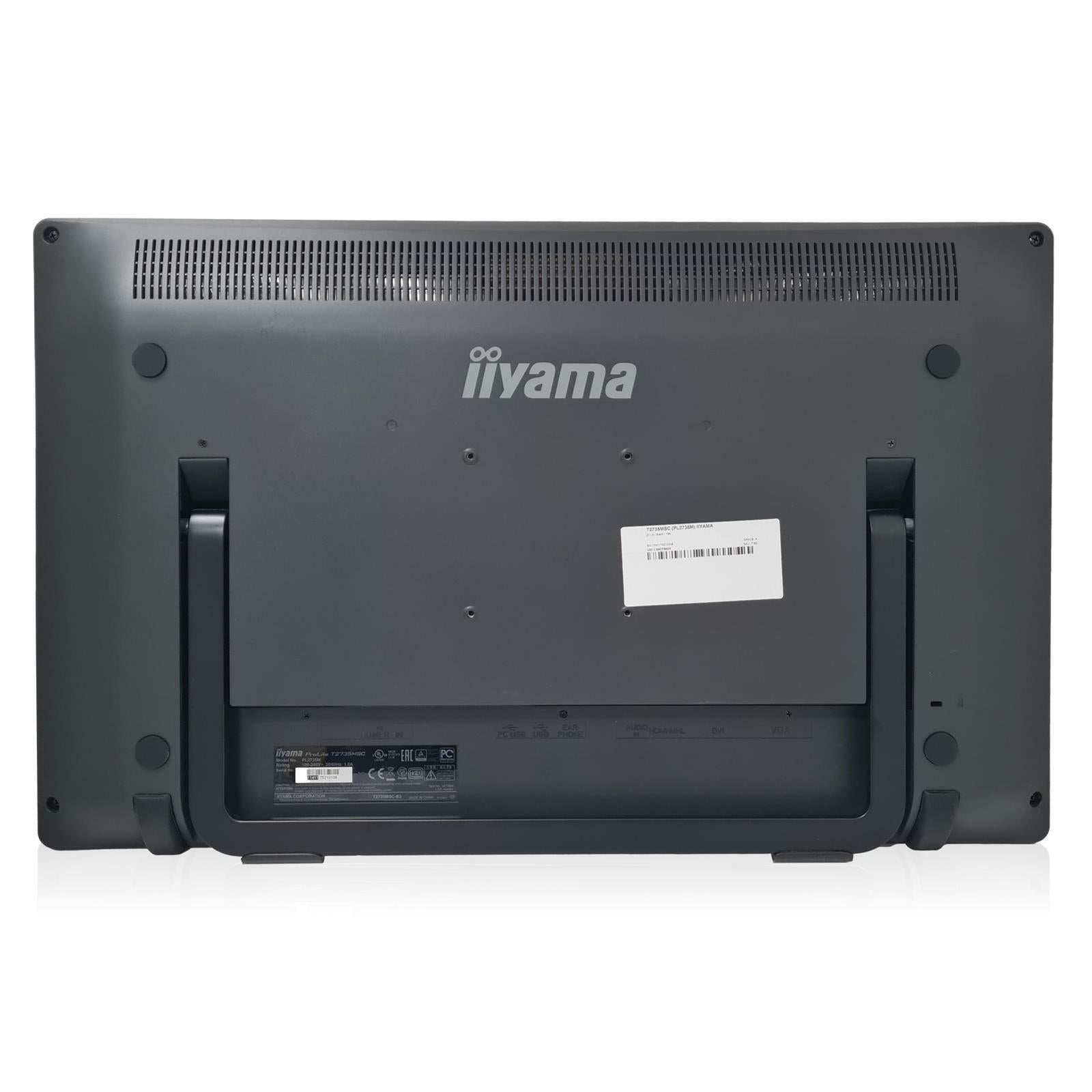 Iiyama ProLite T2735MSC 27 Inch FHD Touchscreen Monitor With Stand - IT Resale