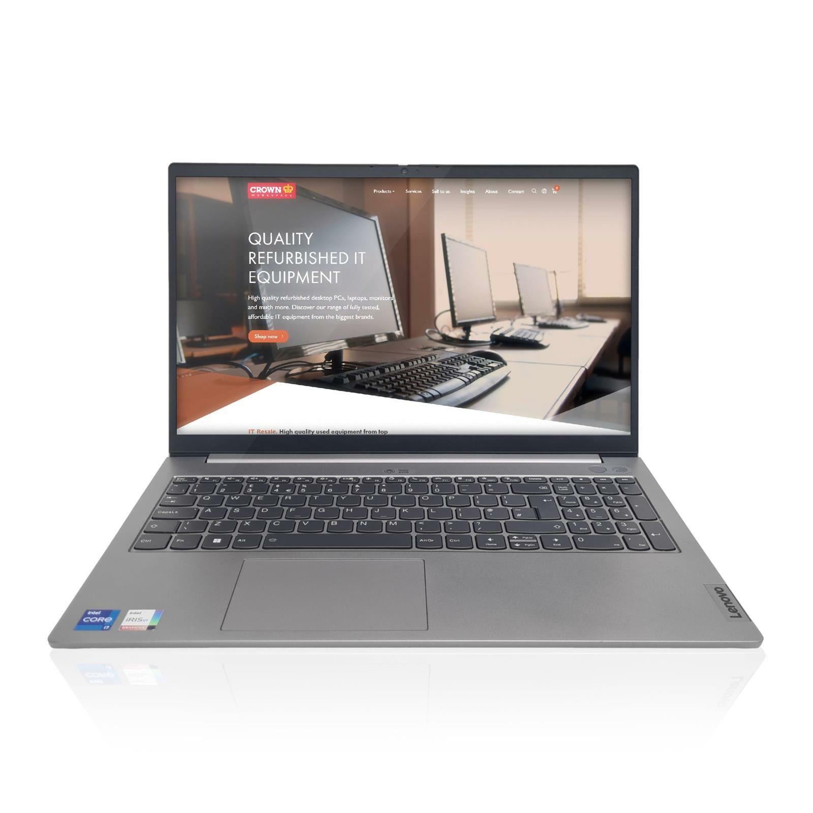 LENOVO THINKBOOK15 G2 ITL 15.6" i7 - 1165G7 16GB DDR4 512GB Win11 Laptop - GRADE A - IT Resale