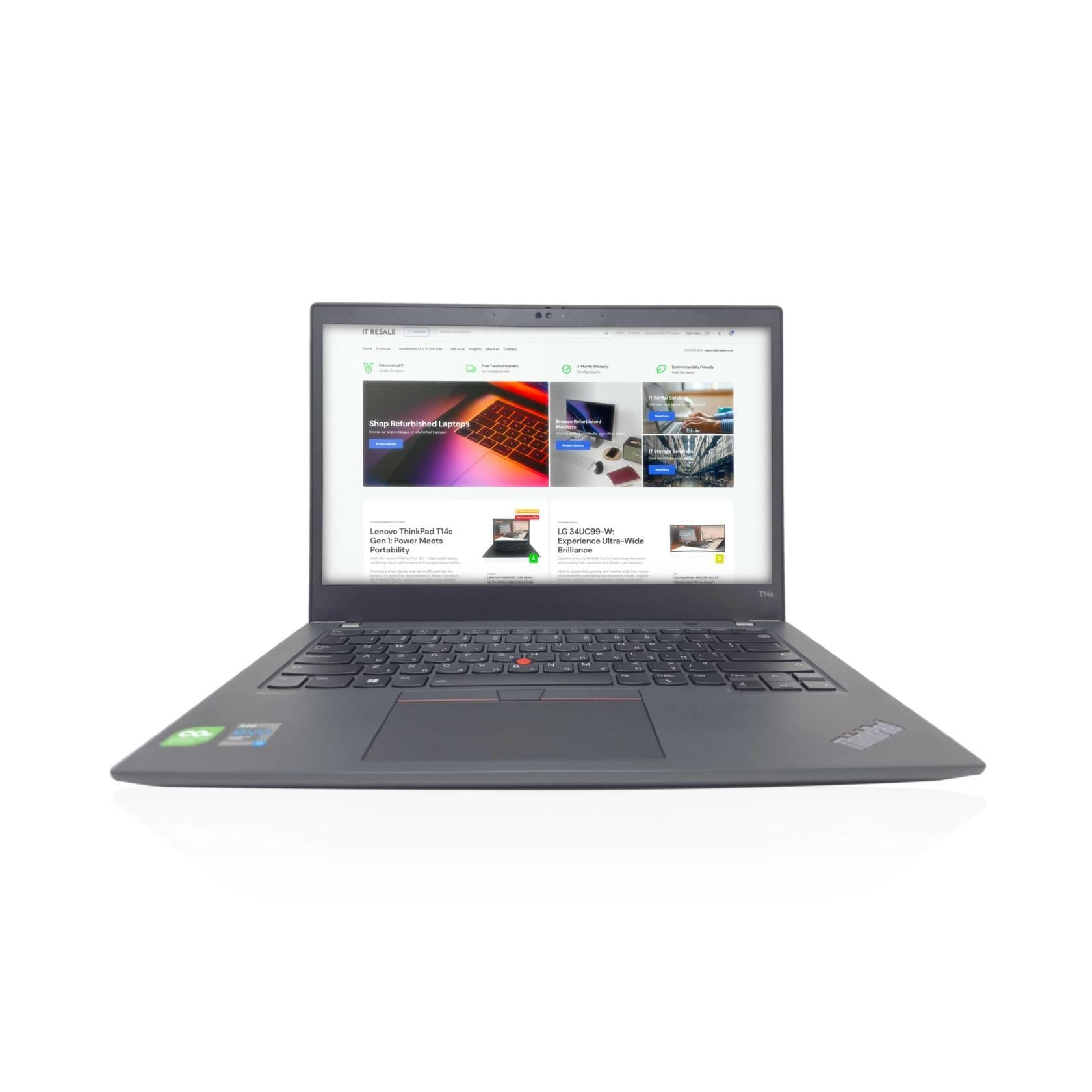 Lenovo ThinkPad T14s Gen 2 Ultra - Slim Lightweight Business Performance Laptop - IT Resale