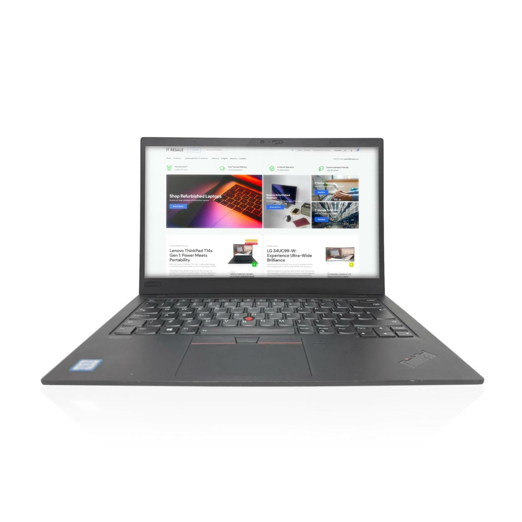 Lenovo ThinkPad X1 Carbon Gen 7 Intel Core i7 - 8665U 14 inch Business Laptop - IT Resale