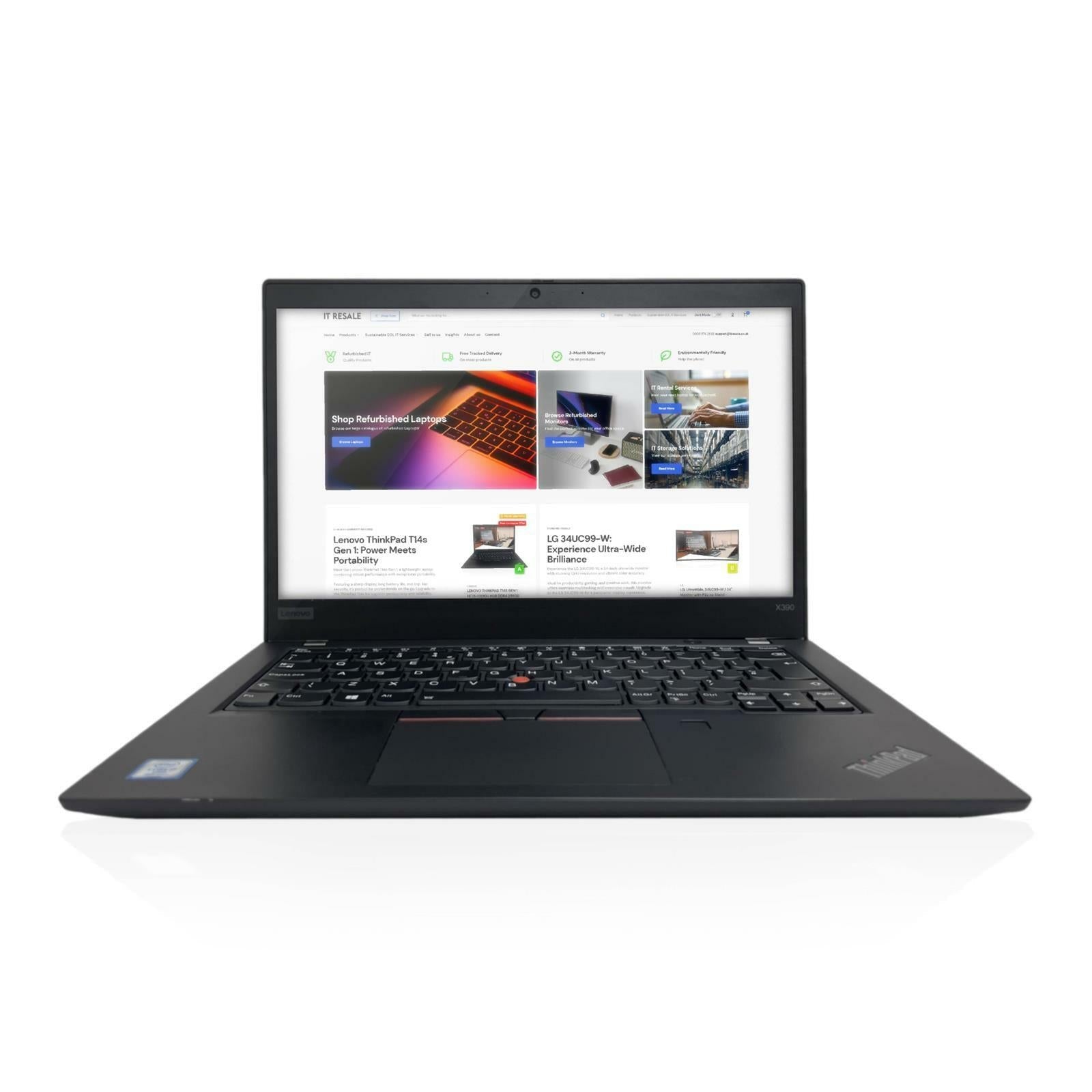 LENOVO: ThinkPad, X390 /14"/ 16GB RAM / 1TB NVMe / Win11 / Laptop - GRADE A - IT Resale