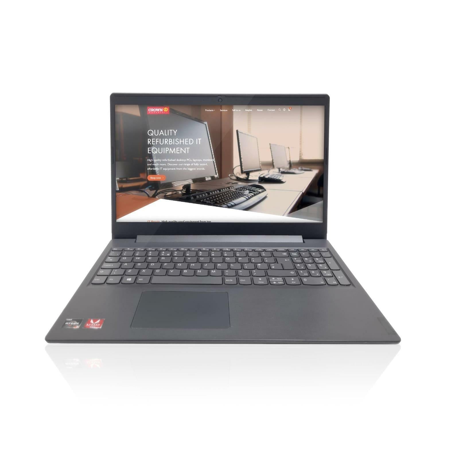 LENOVO V155 - 15API 14" AMD Ryzen 3 3200U 8GB DDR4 256GB Win11 Laptop - GRADE A - IT Resale