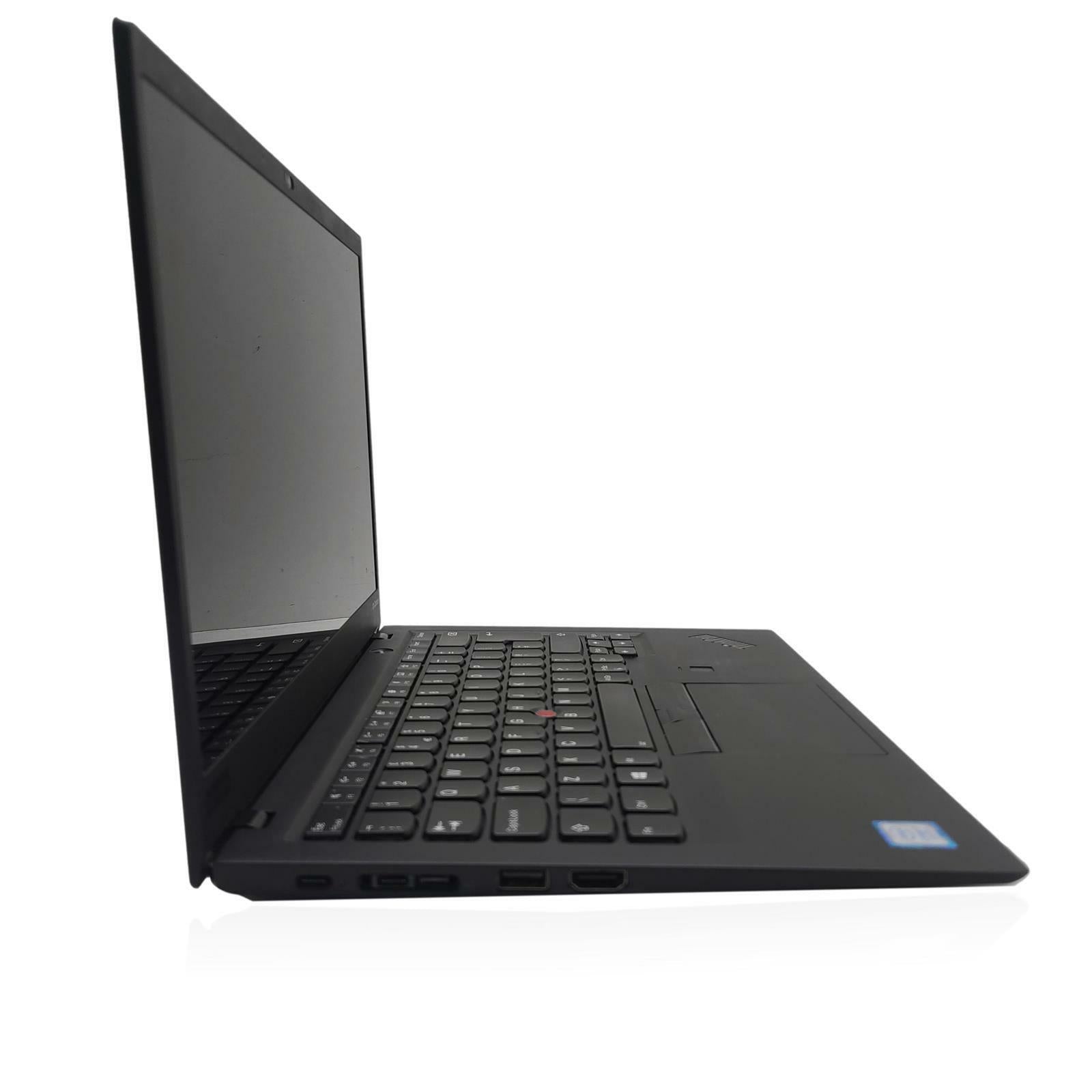 LENOVO X1 CARBON 6 GEN 14" i7 - 8550U 16GB DDR3 256GB NVMe Win11 Laptop - Grade A - IT Resale