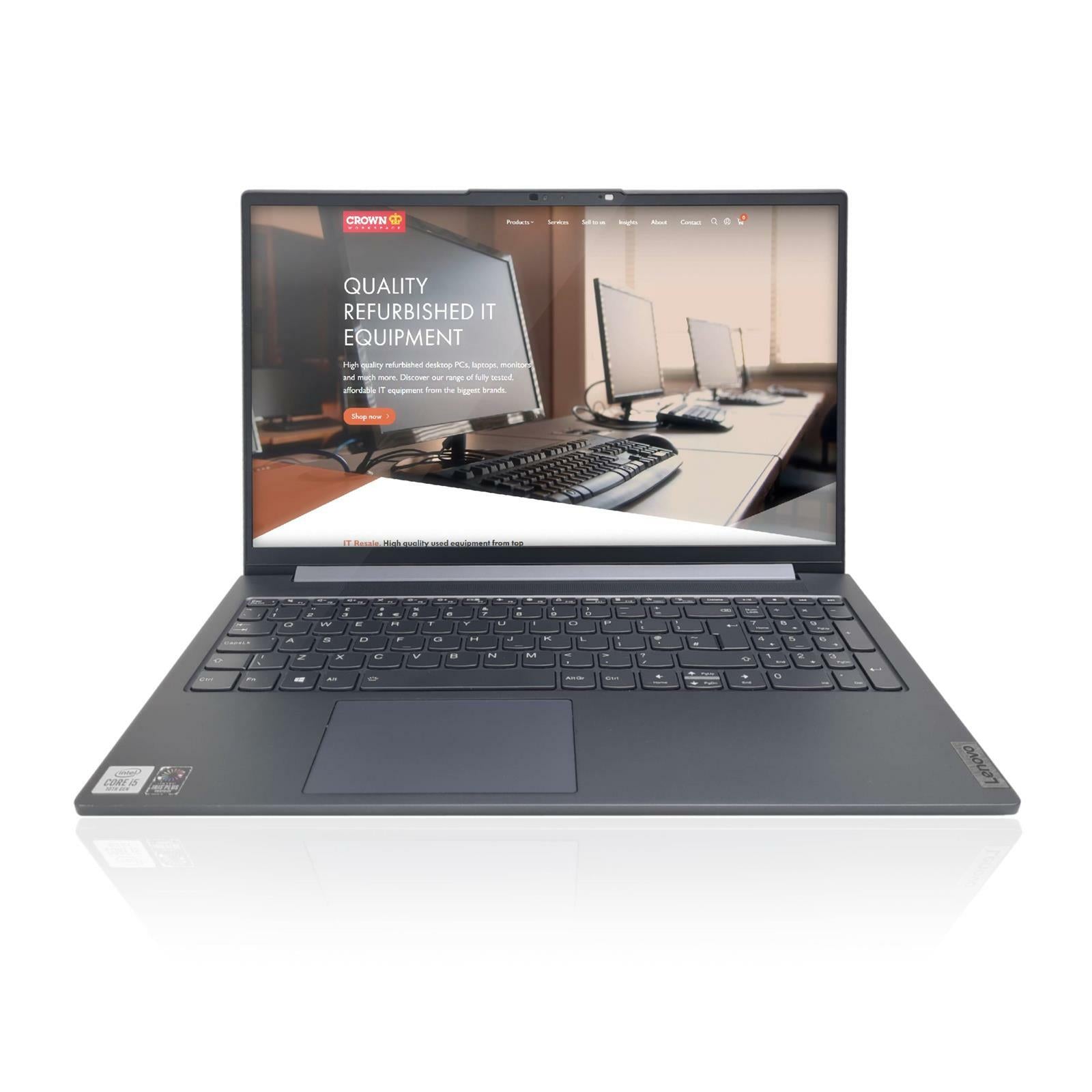 LENOVO YOGA SLIM 7 82AA 15" i5 - 1035G4 8GB DDR4 256GB NVMe Win11 Laptop - GRADE A - IT Resale