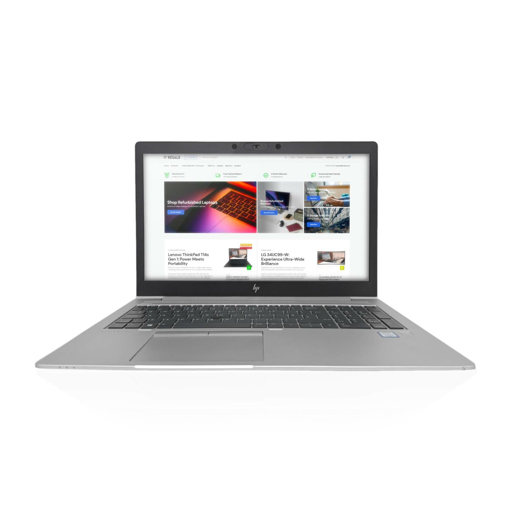 HP EliteBook 850 G5 15.6 inch Laptop i5-8265U Windows 11 Pro Business Laptop