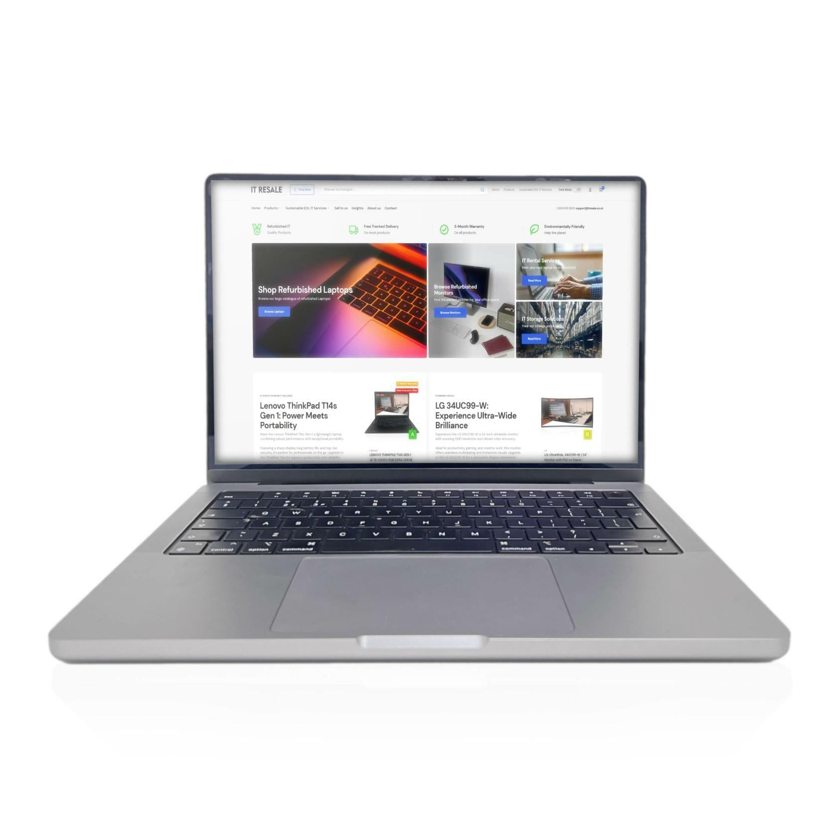 Apple MacBook M1 Pro 2021 A2442 14.2 inch 16GB RAM 500GB SSD Laptop