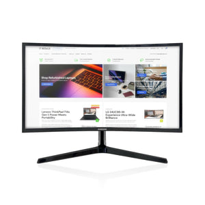 SAMSUNG: C27F398FWU / 27"/ FHD VA (1080p) Monitor + Stand - GRADE A - IT Resale