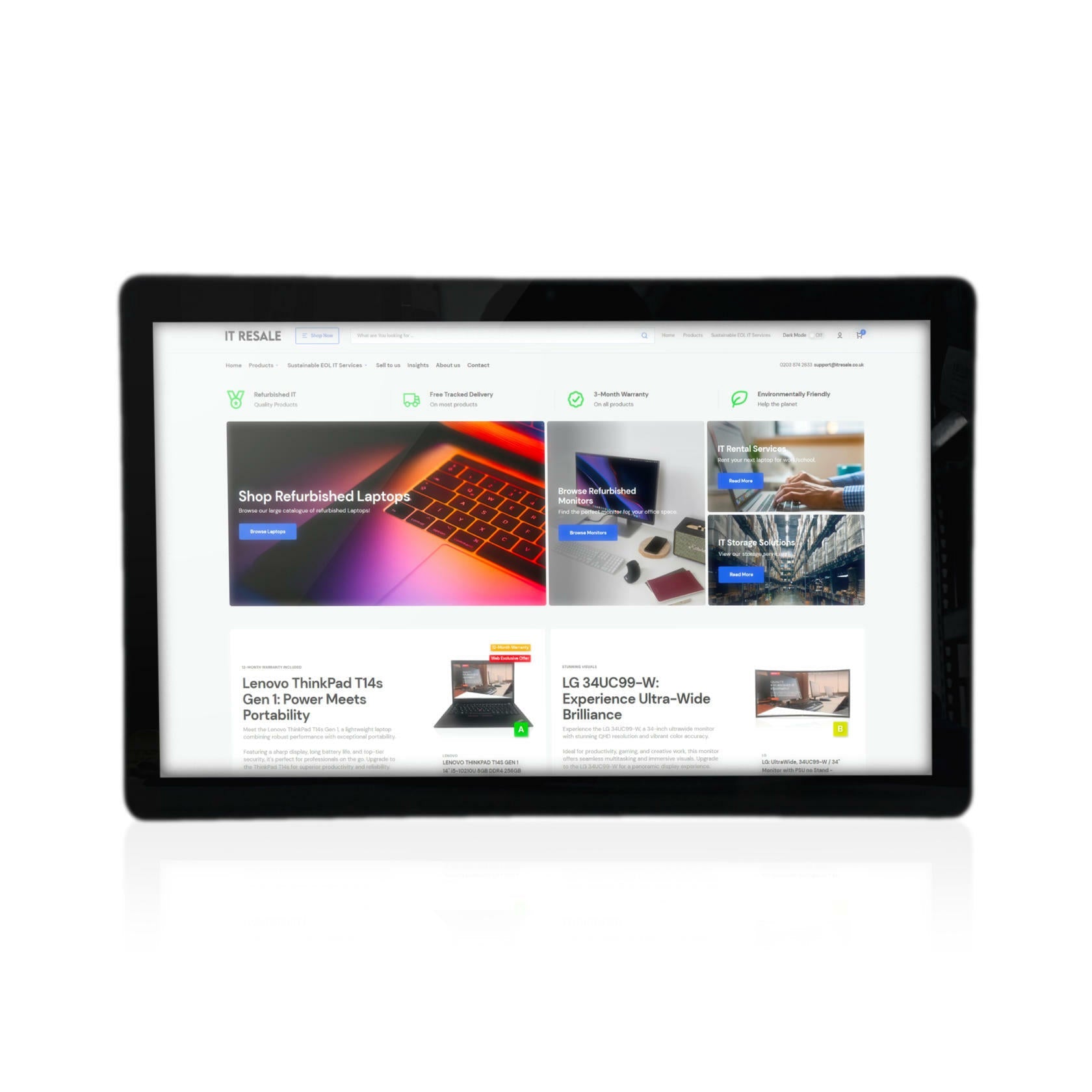 Samsung Galaxy Tab A7 10.4 Inch WiFi Android Tablet Touchscreen 32GB Gray - IT Resale
